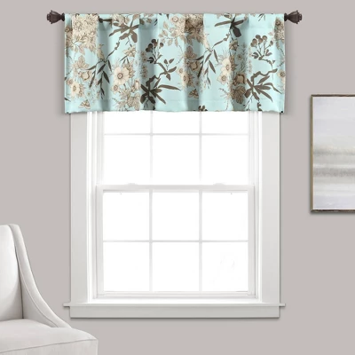 18"x52" Botanical Garden Light Filtering Window Valance - Lush Décor 6 18"x52" Botanical Garden Light Filtering Window Valance - Lush Décor - Image 4