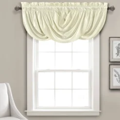 18"x42" Lucia Window Valance - Lush Décor 16 18"x42" Lucia Window Valance - Lush Décor -Lush Décor GUEST 06c90a20 3c2b 4c2c afaf d4c269e7139e