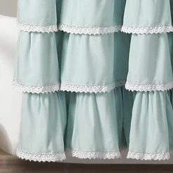 72"x72" Ella Lace Ruffle Shower Curtain - Lush Décor 10 72"x72" Ella Lace Ruffle Shower Curtain - Lush Décor -Lush Décor GUEST 071f0072 6322 4460 ac1b b787f4027f1c