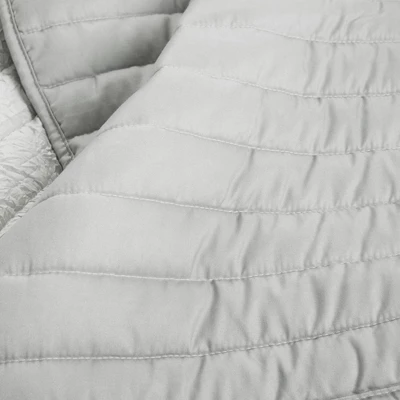 3pc Crinkle Ombre Quilt Set - Lush Décor 5 3pc Crinkle Ombre Quilt Set - Lush Décor - Image 3