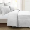 Drew Stripe Farmhouse Silver-Infused Antimicrobial Comforter Set - Lush Décor -Lush Décor GUEST 0eb7f084 dc1d 47a6 8482 40106da15644