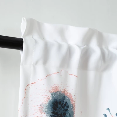 18"x52" Zuri Flora Light Filtering Valance - Lush Décor 7 18"x52" Zuri Flora Light Filtering Valance - Lush Décor - Image 5