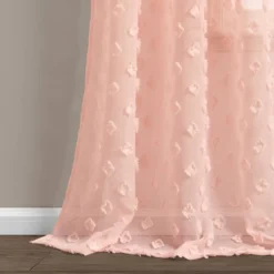 Set Of 2 (84"x38") Textured Dot Grommet Sheer Window Curtain Panels - Lush Décor 12 Set Of 2 (84"x38") Textured Dot Grommet Sheer Window Curtain Panels - Lush Décor -Lush Décor GUEST 10426dee c62c 4beb ad9e 263bb56c724d