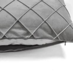 Oversize Velvet Diamond Pin Tuck Family-Friendly Pillow Cover - Lush Décor 9 Oversize Velvet Diamond Pin Tuck Family-Friendly Pillow Cover - Lush Décor -Lush Décor GUEST 10d6013d 07d5 4462 b6b5 546225eecc01