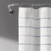 Ombre Striped Yarn Dyed Cotton Shower Curtain - Lush Décor -Lush Décor GUEST 10d67b50 e4a6 4598 8667 7e5d9770efef