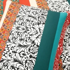 Lush Décor Boho Stripe Reversible Cotton Duvet Cover Set Turquoise/Tangerine 12 Lush Décor Boho Stripe Reversible Cotton Duvet Cover Set Turquoise/Tangerine -Lush Décor GUEST 1188314e e8af 4754 823d ecb5a1e5cfe7