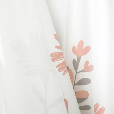 Set Of 2 Aprile Light Filtering Window Curtain Panels - Lush Décor 6 Set Of 2 Aprile Light Filtering Window Curtain Panels - Lush Décor - Image 4