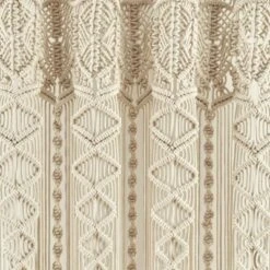 Boho Macrame Textured Cotton Window Curtain Panel - Lush Décor 13 Boho Macrame Textured Cotton Window Curtain Panel - Lush Décor -Lush Décor GUEST 12b2f8ef 924c 4211 ab43 919dad8566fb
