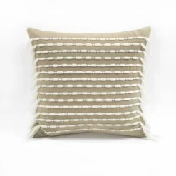 20"x20" Oversize Linear Tassel Square Throw Pillow - Lush Décor 8 20"x20" Oversize Linear Tassel Square Throw Pillow - Lush Décor -Lush Décor GUEST 141530d6 ba33 4868 b6f5 33f13a5bb81e