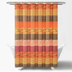 Royal Empire Shower Curtain Orange - Lush Décor -Lush Décor GUEST 14d4b2a3 7ee3 41ac bbe9 315bd852c6e8
