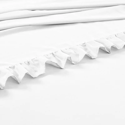Reyna Ruffle Sheet Set - Lush Décor 4 Reyna Ruffle Sheet Set - Lush Décor - Image 2
