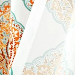 2pk 52"x84" Light Filtering Harley Curtain Panels Orange - Lush Décor 9 2pk 52"x84" Light Filtering Harley Curtain Panels Orange - Lush Décor -Lush Décor GUEST 17199519 85e9 4725 a47d 47d925ef7258