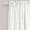 42"x84" Kids' Rainbow Tufted Dot Single Window Curtain Panel - Lush Décor -Lush Décor GUEST 181d0059 be39 4d12 bf3c 1be110b54e74