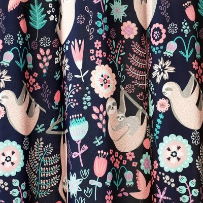 72"x72" Hygge Sloth Shower Curtain Single - Lush Décor 5 72"x72" Hygge Sloth Shower Curtain Single - Lush Décor - Image 3