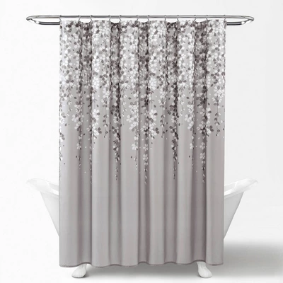 Weeping Flower Shower Curtain - Lush Décor 3 Weeping Flower Shower Curtain - Lush Décor