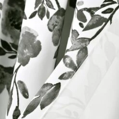 2pk 52"x84" Light Filtering Tanisha Curtain Panels Black - Lush Décor -Lush Décor GUEST 1d7f1560 98a4 4777 a533 2e34ceeed142