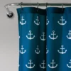 72"x72" Kids' Anchor Shower Curtain Single Navy - Lush Décor 1 72"x72" Kids' Anchor Shower Curtain Single Navy - Lush Décor -Lush Décor GUEST 1ee59417 f713 4afd 9f05 7f462a93afc2