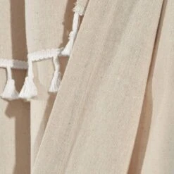 Set Of 2 (84"x52") Ivy Tassel Faux Linen Light Filtering Window Curtain Panels - Lush Décor 12 Set Of 2 (84"x52") Ivy Tassel Faux Linen Light Filtering Window Curtain Panels - Lush Décor -Lush Décor GUEST 20263e07 0ed4 45b4 add8 abf578203aa2