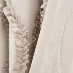 1pc 54"x84" Light Filtering Avon Curtain Panel Beige - Lush Décor -Lush Décor GUEST 219d7eed 215a 488d a6bc 8feab970b5d1