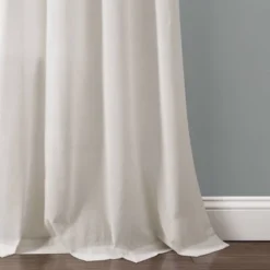 Linen Lace Window Curtain Panels - Lush Décor -Lush Décor GUEST 2274f98d 1f9f 4449 8a49 d6c8b84bd47a