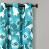 Julie Floral Insulated Grommet Blackout Window Curtain Panels - Lush Décor -Lush Décor GUEST 227a4e3f 7220 406c 9726 3af4012a428e
