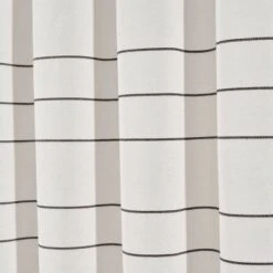 Farmhouse Boho Striped Woven Tassel Yarn Dyed Cotton Shower Curtain Ivory/Black - Lush Décor 9 Farmhouse Boho Striped Woven Tassel Yarn Dyed Cotton Shower Curtain Ivory/Black - Lush Décor -Lush Décor GUEST 22ec8c75 dbf1 4c54 aa01 c97810ed037c