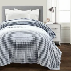 68"x92" Super Cozy Ultra Soft Ribbed Faux Fur Throw Blanket - Lush Décor -Lush Décor GUEST 24503ad9 d95b 43ba 9bd0 63a78ab61b36