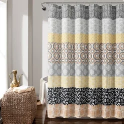Bohemian Stripe Shower Curtain - Lush Décor 15 Bohemian Stripe Shower Curtain - Lush Décor -Lush Décor GUEST 2462f17b 01bf 4ef0 bc92 a656474da04c