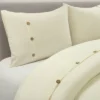 3pc Belgian Flax Prewashed Linen Rich Cotton Blend Duvet Cover Set - Lush Décor 2 3pc Belgian Flax Prewashed Linen Rich Cotton Blend Duvet Cover Set - Lush Décor -Lush Décor GUEST 26b36ea5 d529 4c14 b19e de70f5800139