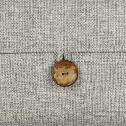 Oversize Linen Texture Woven Button Family-Friendly Throw Pillow Cover - Lush Décor -Lush Décor GUEST 27355530 28ac 433f b1dc 3dcb0dab5184