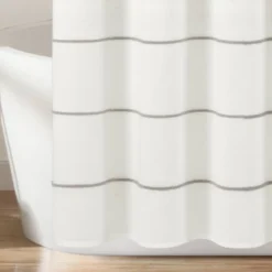 Ombre Embroidery Tassel Yarn Dyed Cotton Shower Curtain - Lush Décor 9 Ombre Embroidery Tassel Yarn Dyed Cotton Shower Curtain - Lush Décor -Lush Décor GUEST 27ff5828 2bfd 40a5 b1e2 532eef09e401