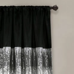 Night Sky Light Filtering Window Curtain Panel - Lush Décor