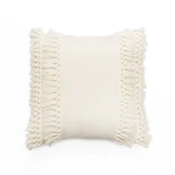 20"x20" Oversize Modern Tassel Square Throw Pillow - Lush Décor 17 20"x20" Oversize Modern Tassel Square Throw Pillow - Lush Décor -Lush Décor GUEST 28fdc9ae 9c6e 4803 90e9 fb770165e66d