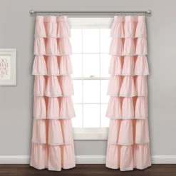 52"x84" Ruffle Window Curtain Panel - Lush Décor 9 52"x84" Ruffle Window Curtain Panel - Lush Décor -Lush Décor GUEST 2a077f5c 7bd3 4681 9282 5aa3533f69f1