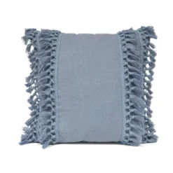 20"x20" Oversize Modern Tassel Square Throw Pillow - Lush Décor 13 20"x20" Oversize Modern Tassel Square Throw Pillow - Lush Décor -Lush Décor GUEST 2c163190 3e4b 40d2 8a12 d7bffb95880a