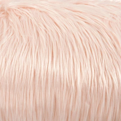 Oversize Mongolian Luca Soft Faux Fur Throw Pillow - Lush Décor 7 Oversize Mongolian Luca Soft Faux Fur Throw Pillow - Lush Décor - Image 5