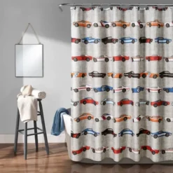 Race Cars Shower Curtain - Lush Décor -Lush Décor GUEST 30d6aa67 5166 4700 9bea 630685c678d2