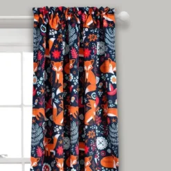 Kids' Pixie Fox Curtain Panels - Lush Décor