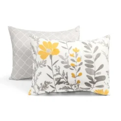 8pc Aprile Soft Reversible Oversized Comforter Set Yellow/Gray - Lush Décor 15 8pc Aprile Soft Reversible Oversized Comforter Set Yellow/Gray - Lush Décor -Lush Décor GUEST 31446ce1 0917 43c8 8b5e a89b89aeb221