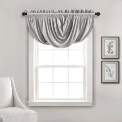 18"x42" Lucia Window Valance - Lush Décor 18 18"x42" Lucia Window Valance - Lush Décor -Lush Décor GUEST 3451a6df ad80 45da 9984 7b6b18e67294