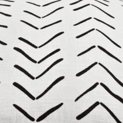 20"x20" Oversize Hygge Row Family-Friendly Square Throw Pillow Cover White - Lush Décor -Lush Décor GUEST 34ed5fc0 b8ea 43ff a3fa 4f2f708c9721