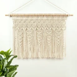 30"x40" Boho Macrame Textured Cotton Window Valance - Lush Décor 14 30"x40" Boho Macrame Textured Cotton Window Valance - Lush Décor -Lush Décor GUEST 357fa0e3 e063 453f a091 02d3ab31b035