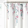 72"x72" Mirabelle Watercolor Floral Shower Curtain Blue/Coral - Lush Décor -Lush Décor GUEST 3753ebff d7bf 415f bc57 c9ce84cfd295