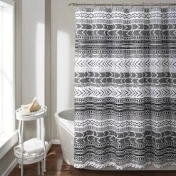 Hygge Geo Shower Curtain - Lush Décor 10 Hygge Geo Shower Curtain - Lush Décor -Lush Décor GUEST 38d8d307 2812 4dde a1df 7a200fce25ab