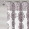 Stripe Medallion Shower Curtain - Lush Décor -Lush Décor GUEST 3a357fb9 cd2c 4120 a7db e2e8aac379ba