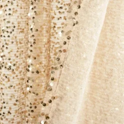 52"x84" Ballgown Glam Sparkle Sequins Window Curtain Panel - Lush Décor -Lush Décor GUEST 44e03672 b644 4bdb b68b 50b750237ae6