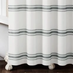 Farmhouse Striped Shower Curtain - Lush Décor 15 Farmhouse Striped Shower Curtain - Lush Décor -Lush Décor GUEST 453a9cb0 5360 40d6 99cb c9579a338aee