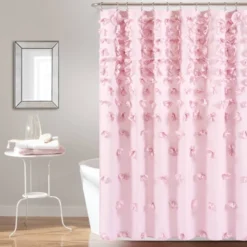 72"x72" Riley Shower Curtain - Lush Décor -Lush Décor GUEST 45702668 664a 4f69 9f31 83b4efbbeac0