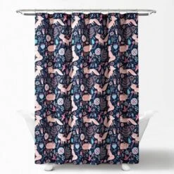 72"x72" Kids' Pixie Fox Shower Curtain - Lush Décor -Lush Décor GUEST 490ad836 01cb 4fe5 8473 4496633521ff