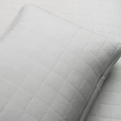 Lush Décor 3pc Farmhouse Box Stitch And Stripe Oversized Reversible Cotton Quilt Set Gray -Lush Décor GUEST 49563b41 322c 434f 909f cd3e74dd2283